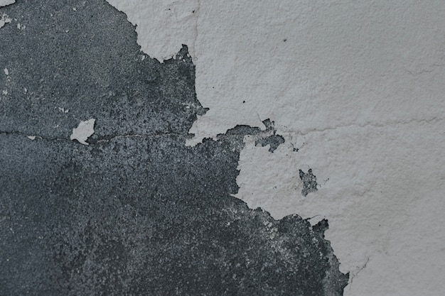 Free Photo cement wall with damaged paint