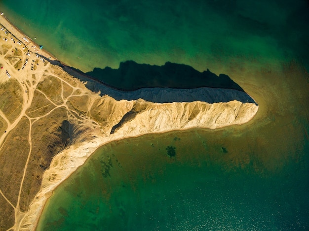 Chameleon peninsula in Crimea