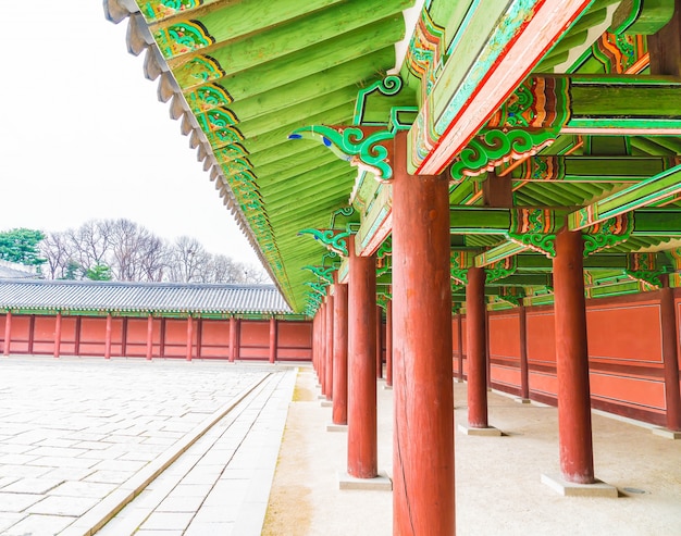 Changdeokgung Palace Beautiful Traditional Architecture in Seoul, Korea