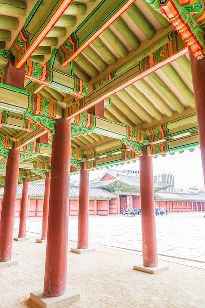 Changdeokgung Palace Beautiful Traditional Architecture in Seoul, Korea