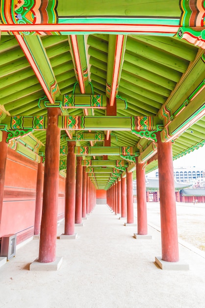 Changdeokgung Palace Beautiful Traditional Architecture in Seoul, Korea