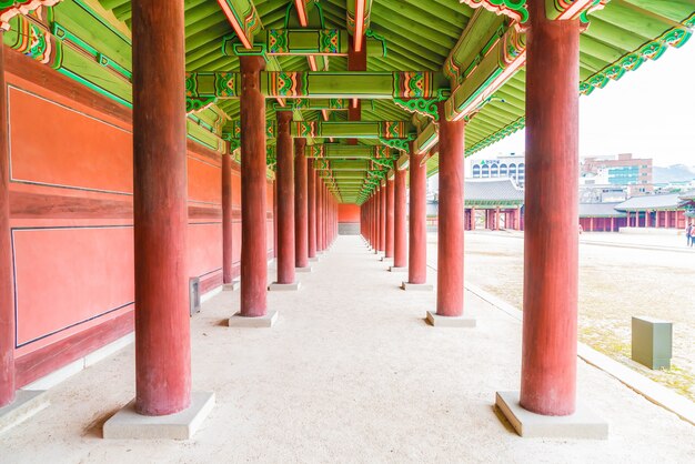 Changdeokgung Palace Beautiful Traditional Architecture in Seoul, Korea