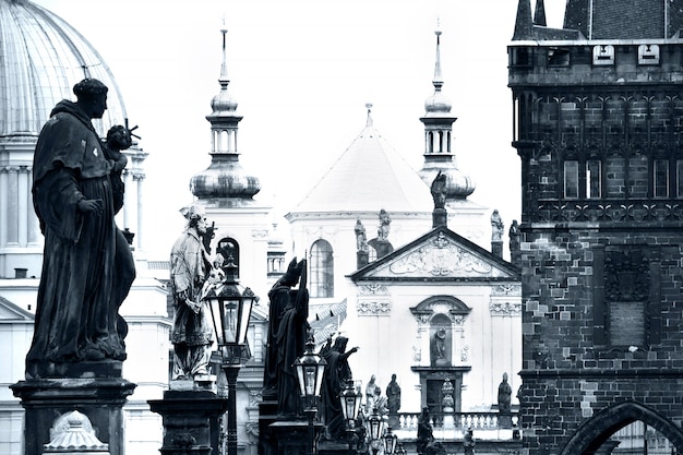 Free Photo charles bridge in prague