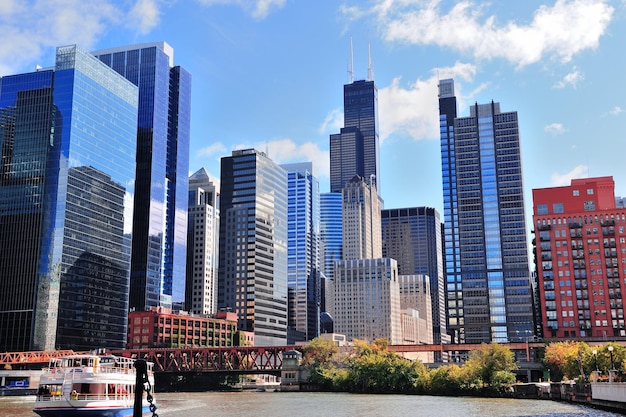 Free Photo chicago skyscrapers