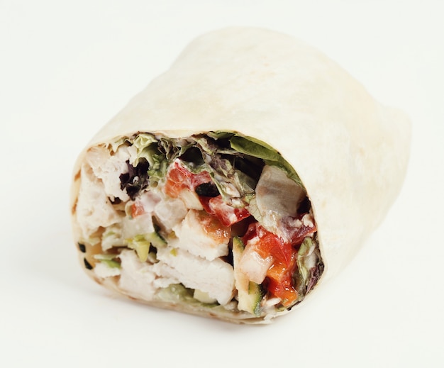 Free Photo chicken wrap