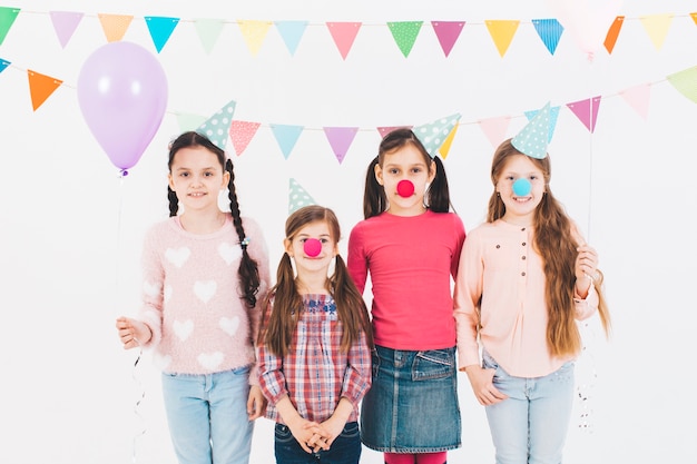 Children celebrating a birthday