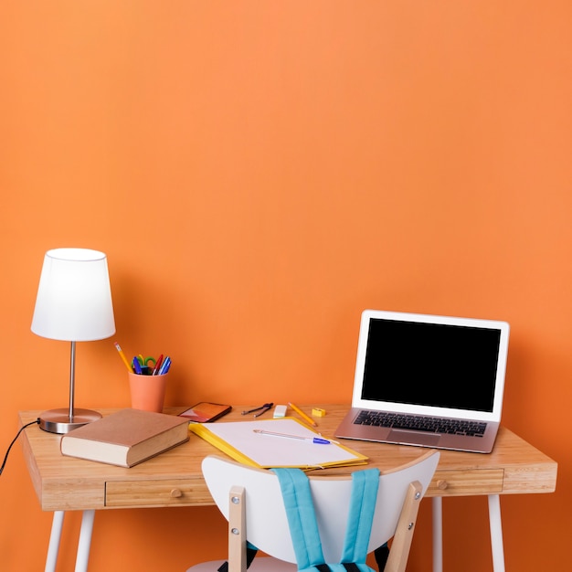 Children desk interior design