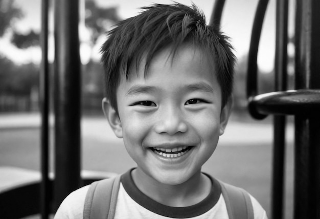 Children's day celebration with cute kid portrait