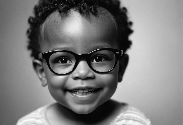 Children's day celebration with cute kid portrait