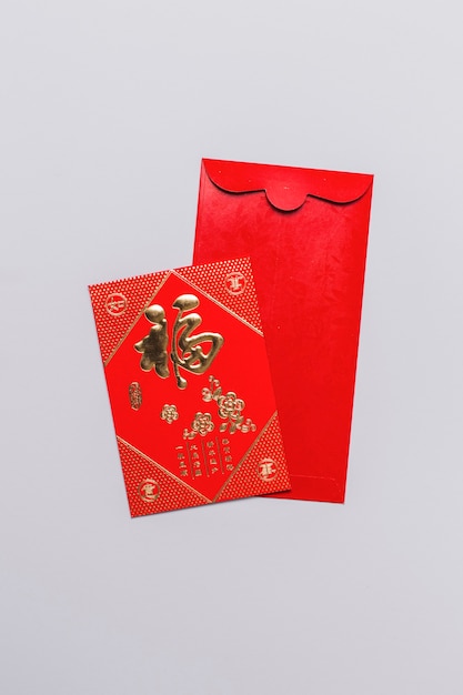 Free Photo chinese card and envelope