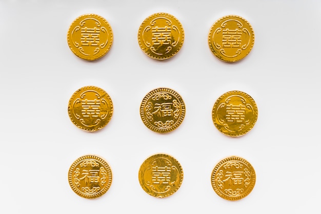 Free Photo chinese coins