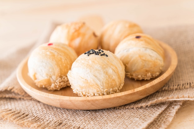 Chinese Pastry-Mung Bean with Egg Yolk