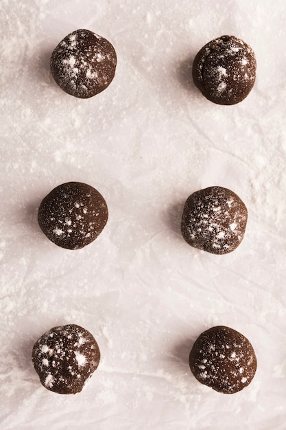 Free Photo chocolate balls