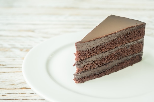 Free photo chocolate cake