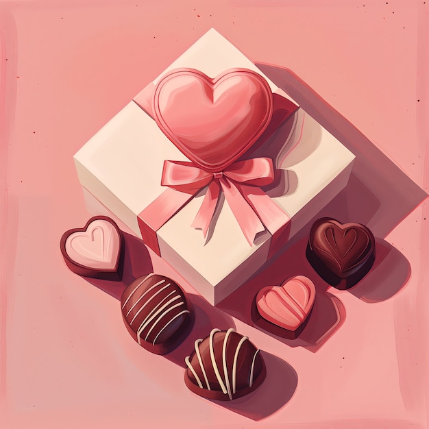 Free Photo chocolate cartoon illustration