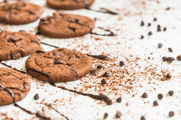 Free Photo chocolate chip cookies