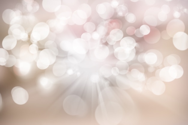 Free Photo christmas background with bokeh lights design