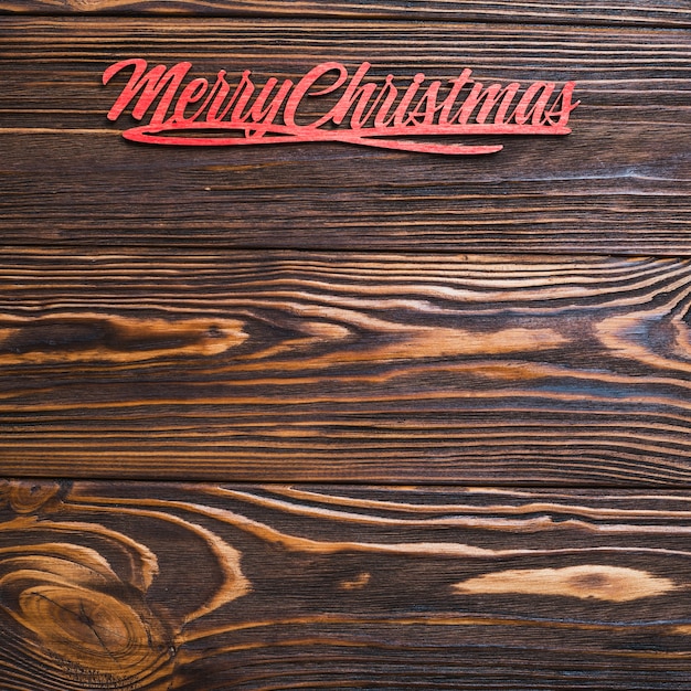 Free Photo christmas background on wooden texture