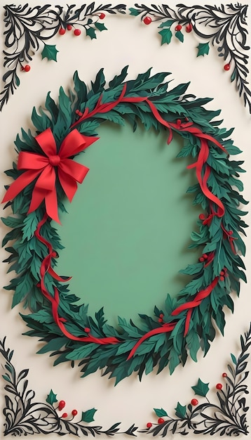 Free photo christmas  celebration frame background