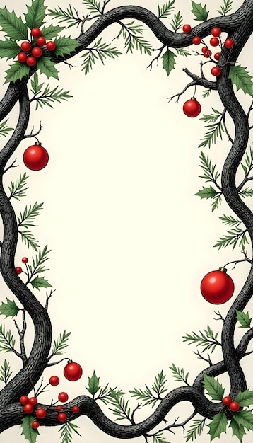 Christmas  celebration frame background