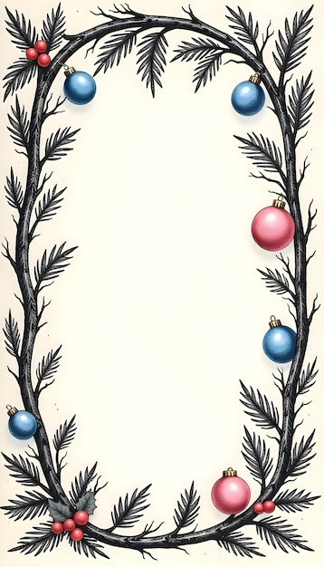 Christmas  celebration frame background