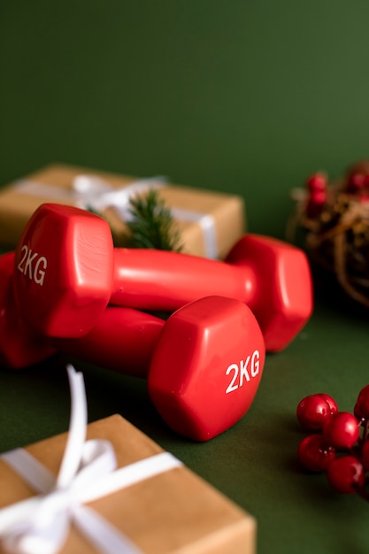 Christmas fitness weights for training gift