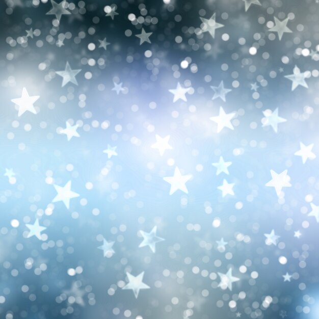 Christmas star background