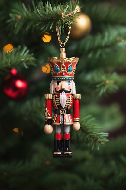 Free Photo christmas tree nutcracker ornament