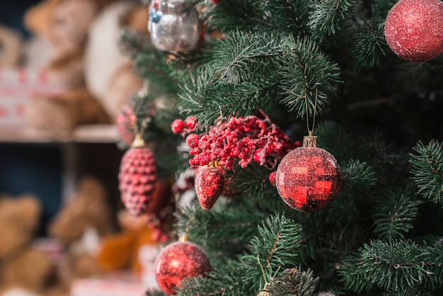 Christmas tree with decoration