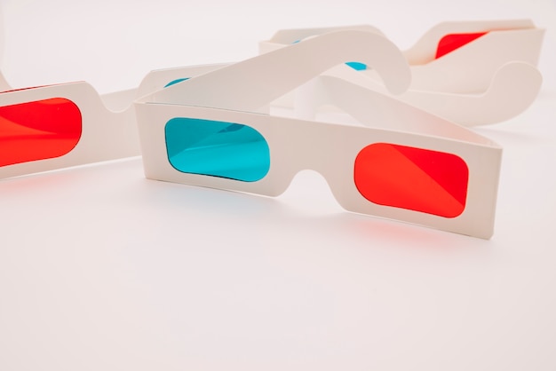 Free photo cinema 3d glasses