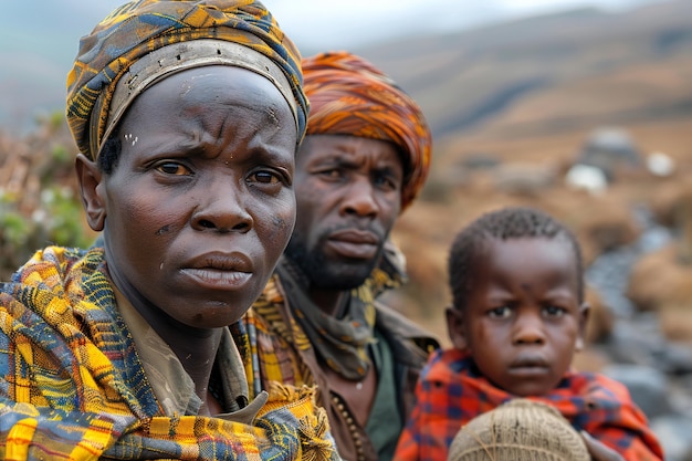 Cinematic rendering showing the great migration