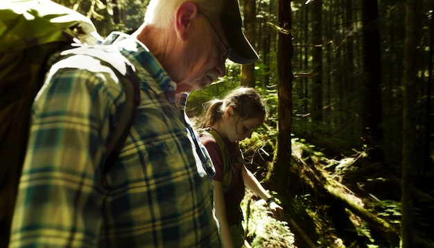 Free photo cinematic style view of parent and child spending time together