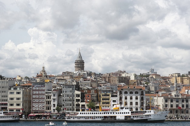 City seen from afar