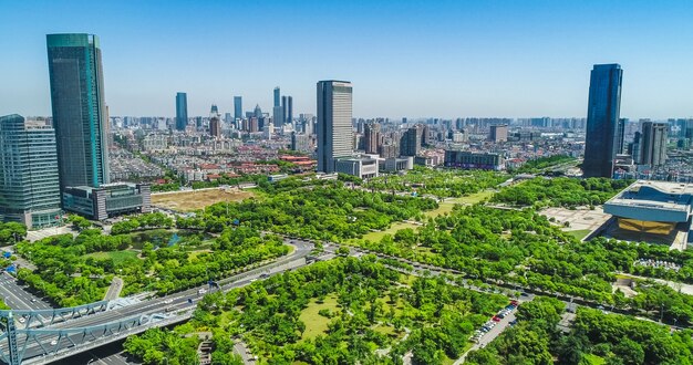 Cityscape of Wuxi