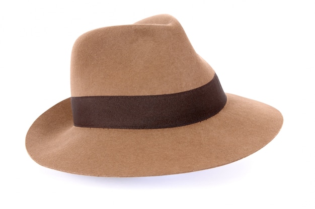 Free Photo classic tan felt hat