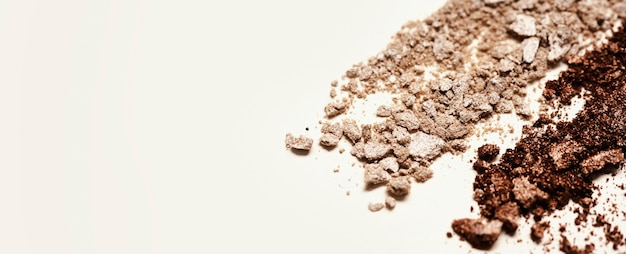 Free Photo clay powder top view with copy space