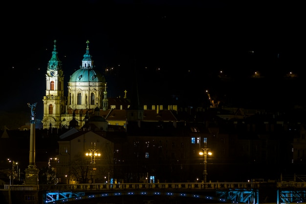 Free photo clean city streets of prague