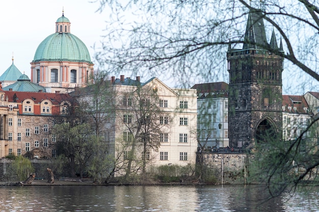 Free Photo clean city streets of prague