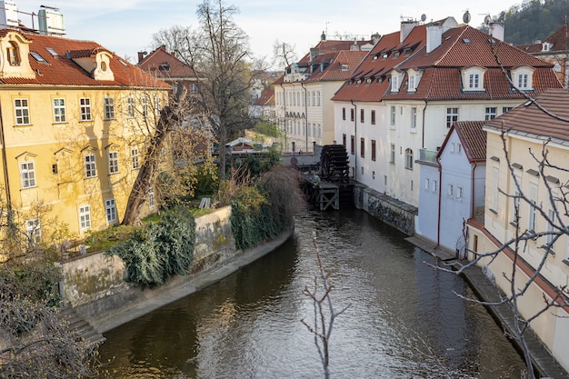 Free Photo clean city streets of prague