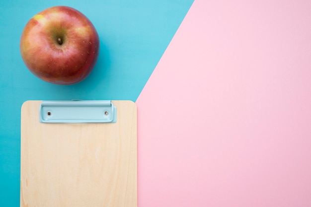 Clipboard and apple