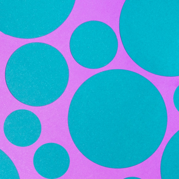 Close-up of abstract circles pattern for design