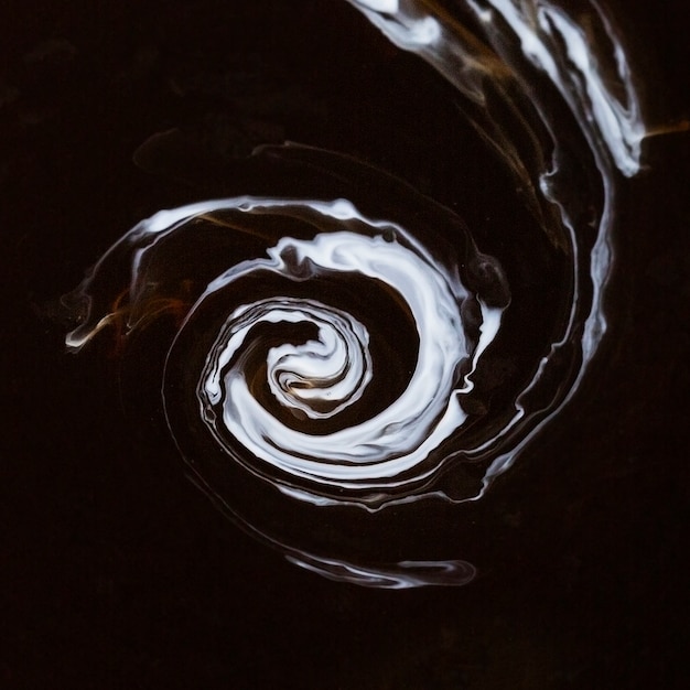 Close-up aromatic fresh coffee