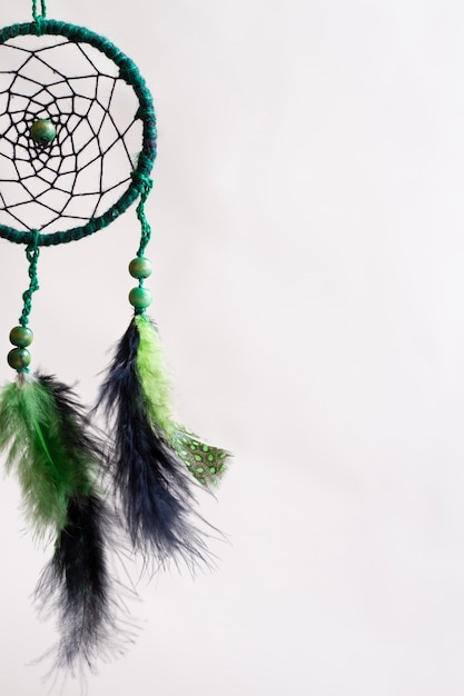 Free photo close up on beautiful dreamcatcher