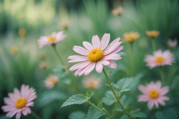 Close up on beautiful flower