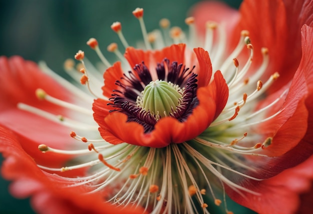 Free Photo close up on beautiful flower