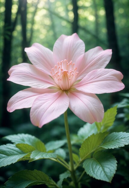 Close up on beautiful flower