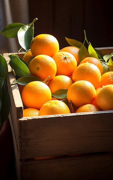 Close up on citrus seasonal fruit for winter