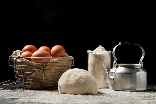 Close-up cooking ingredients