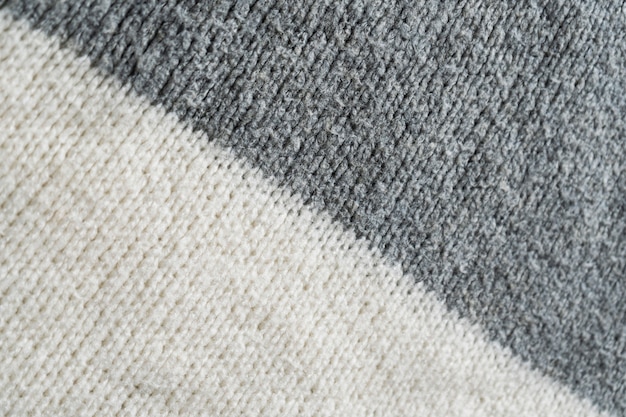 Free photo close up on cozy texture clothing