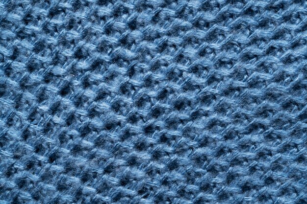 Close up on cozy texture clothing